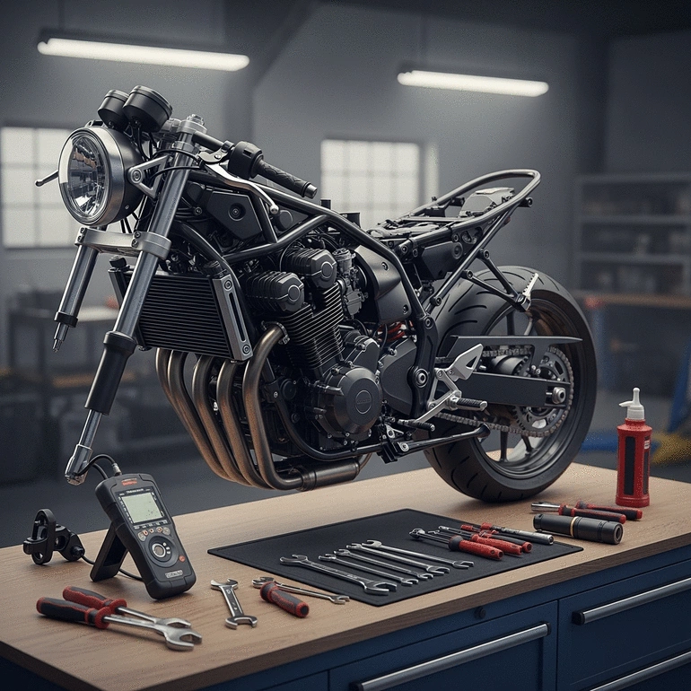 Step-by-Step Guide to Diagnosing and Fixing Common Motorcycle Problems at Home